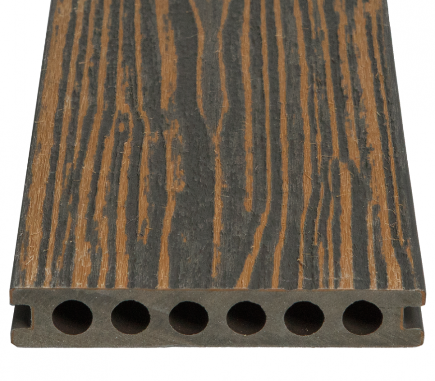 Террасная доска из ДПК CM Decking Zebrano, Графит (под заказ) купить в Красноярске