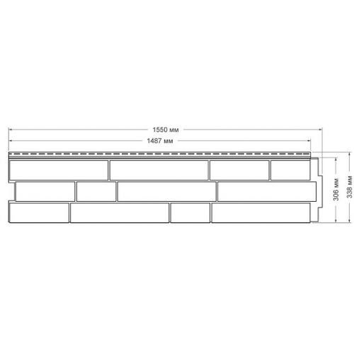 Панель фасадная GL Я-Фасад &amp;quot;Крымский сланец серебристый&amp;quot; купить в Красноярске