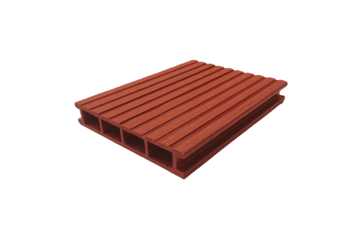 Террасная доска ECODECKING HIT в терракотовом оттенке из ДПК купить в Красноярске