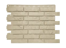 Фасадная панель Альта-Профиль, Кирпич Рижский ЭКО Кремовый