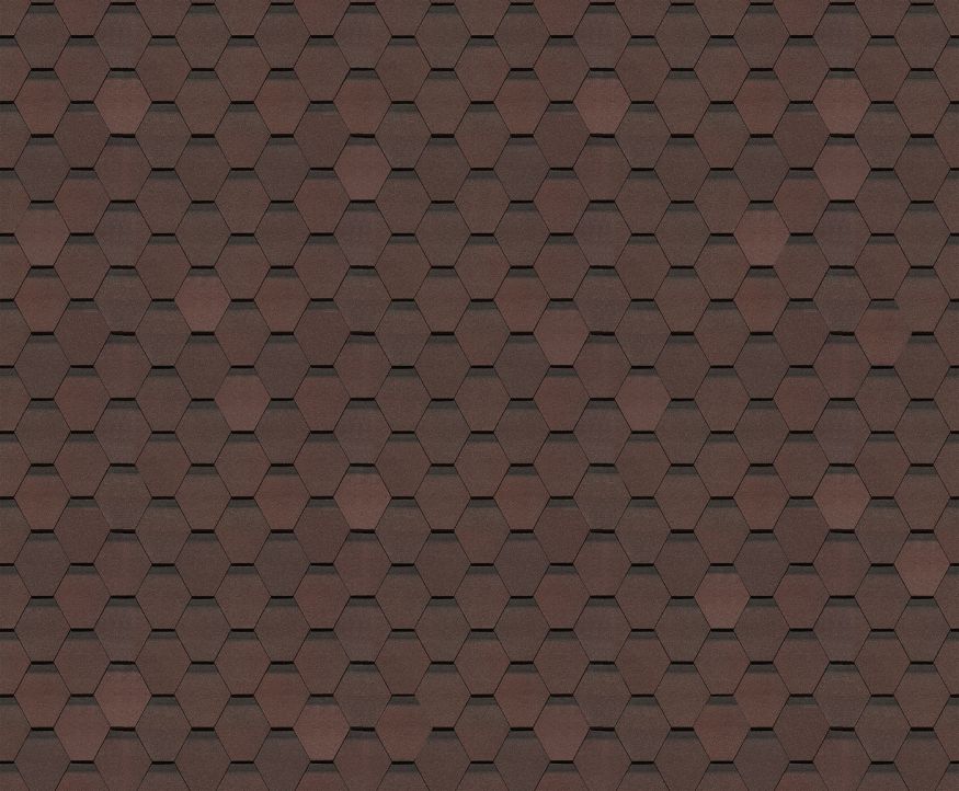 Гибкая черепица Docke Premium, Шеффилд, Зрелый каштан купить в Красноярске